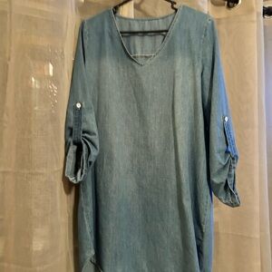 Denim Blue Women's Dress